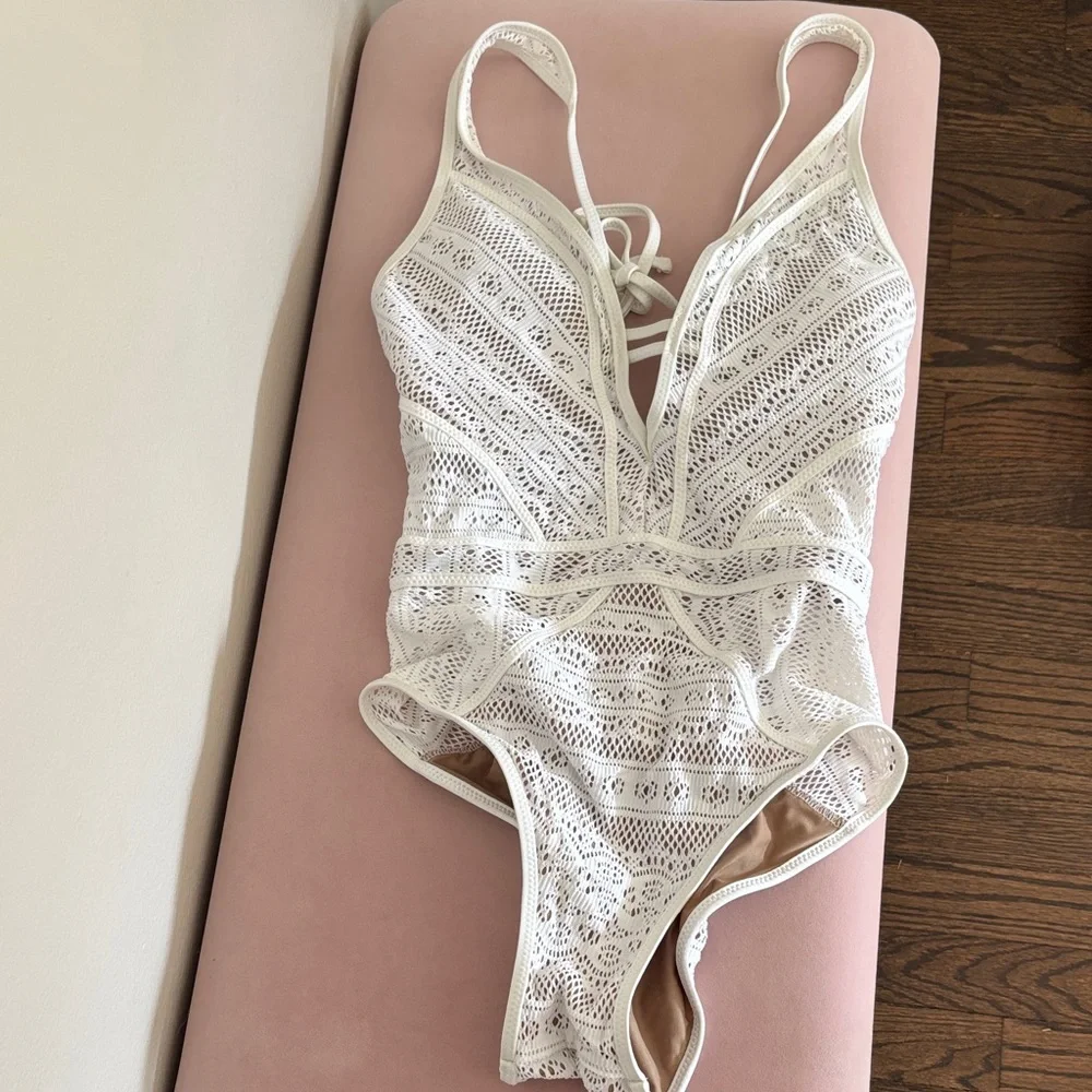 BECCA Color Play Mesh Swimsuit - Picture 4 of 5